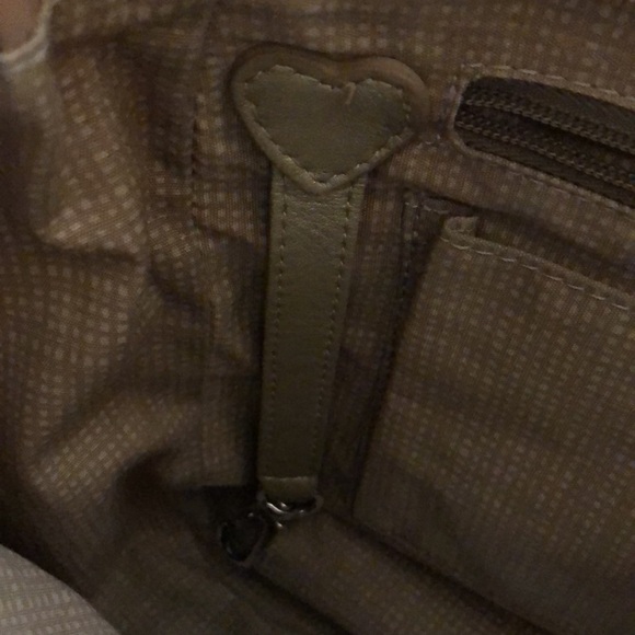 Brighton Handbag microfiber tan/taupe recently cleaned - Picture 9 of 11